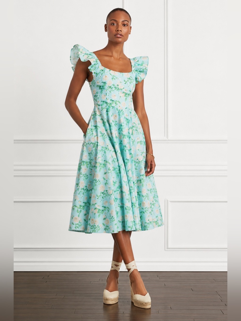 🌸 Hill House Home Daphne Floral Nap Dress Size Small‎ 🌸